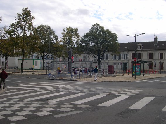 réaménagement du parking, boulevard du 14 juillet